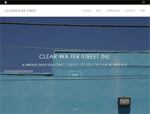 Tablet Screenshot of clearwaterstreet.com